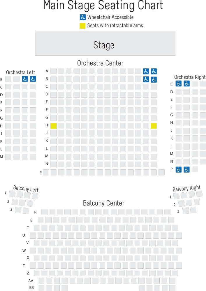 Gilliam Stage Seating Chart